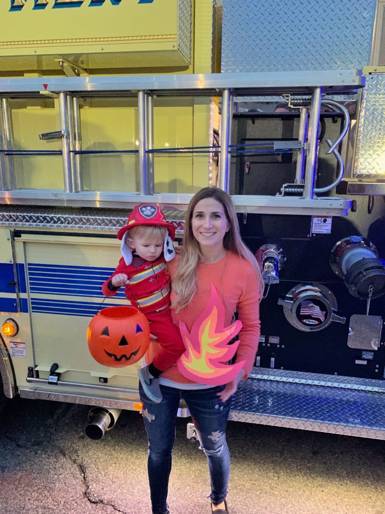 Last-Minute DIY Fire Costume ⋆ A Family Inspired