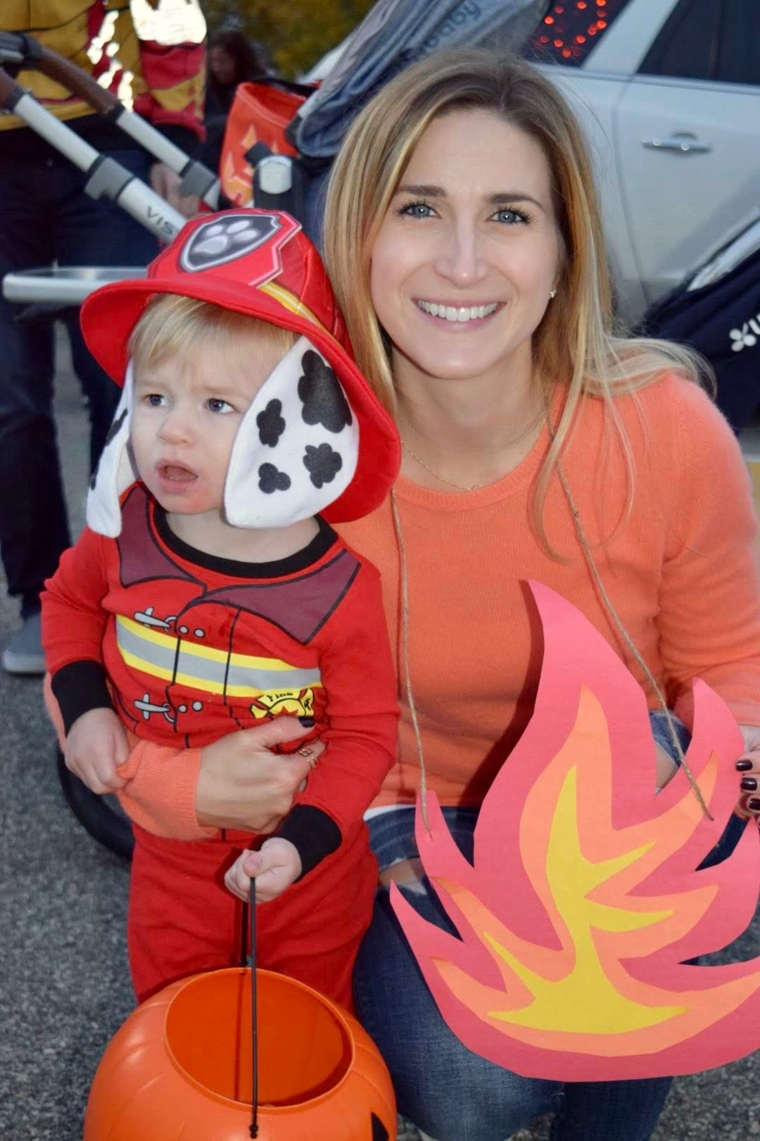 LastMinute DIY Fire Costume ⋆ A Family Inspired